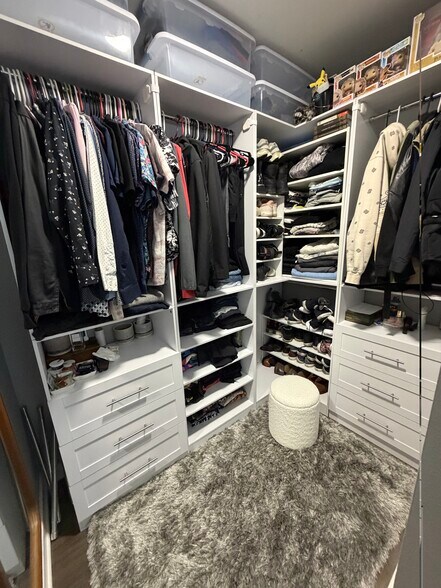 Walk-in Wardrobe Closet (cabinets included!) - 655 W Irving Park Rd