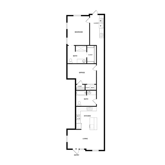 Floorplan - PENN STREET LOFTS