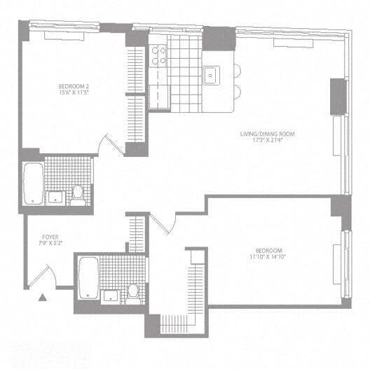 Floorplan - 111 Worth