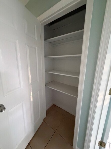 1 of 2 hall closets - 3215 Roscoe Ave