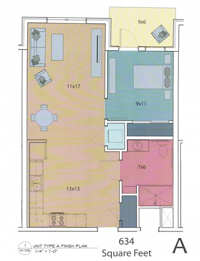 Floorplan - Josephine Commons