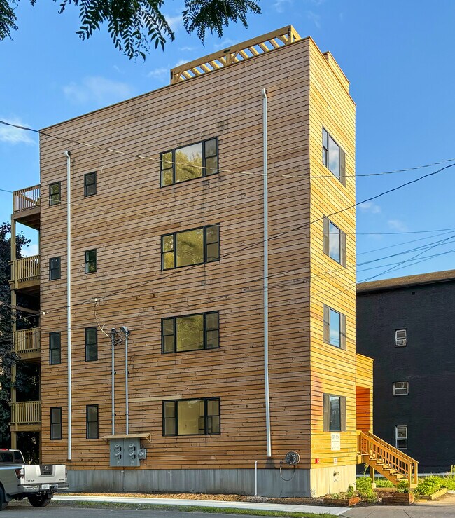 Building facing from north - 3154 6th Ave
