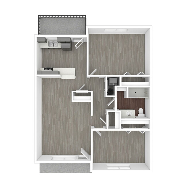 Floorplan - Southstead Apartments