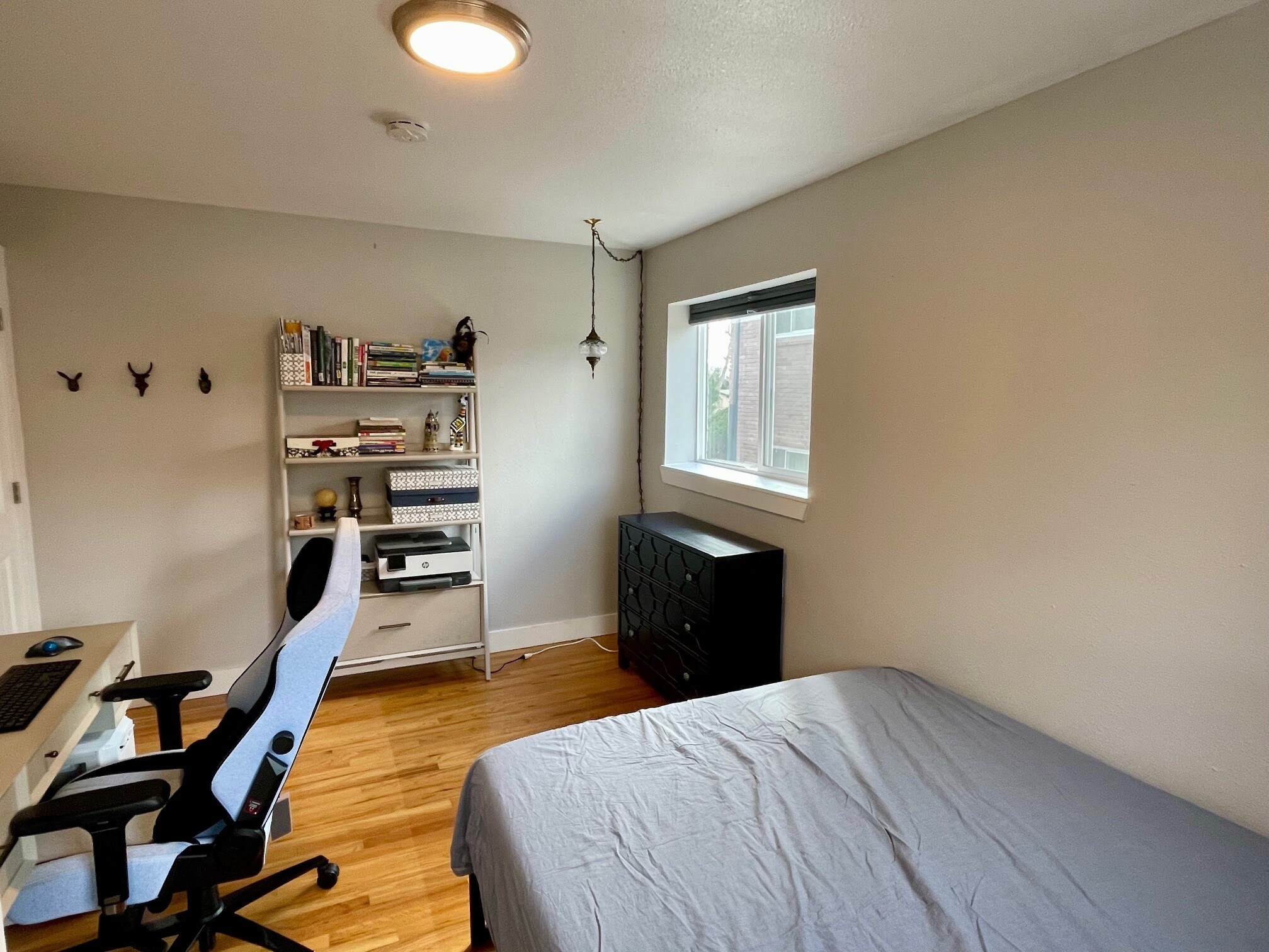 Upstairs Unit - Furnished Bedroom - 165 W Midway Blvd