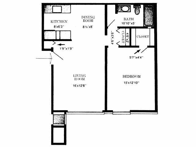 1BR/1BA - Garfield Park