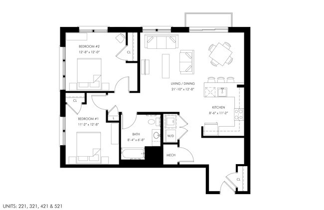 Floorplan - Wall Street Place
