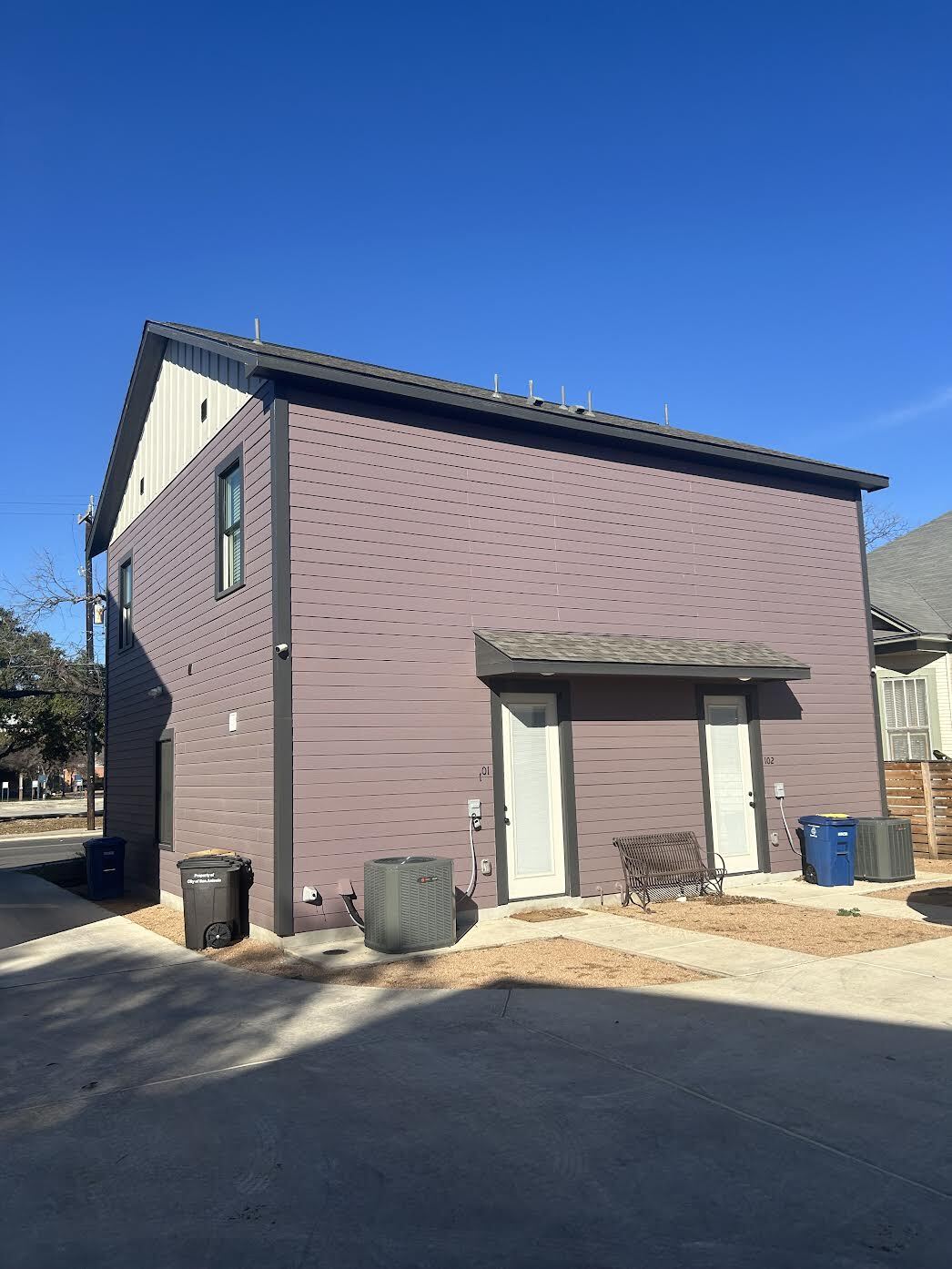 rear of unit - 1822 Martin Luther King Dr