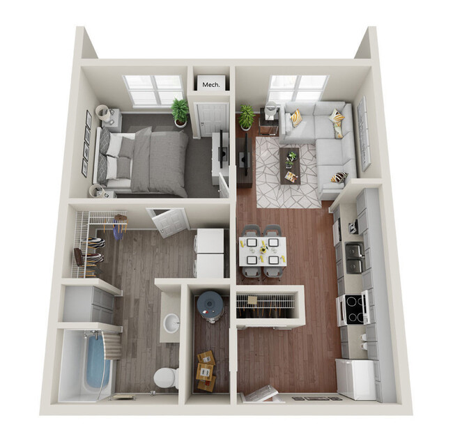 Floorplan - Village on Main