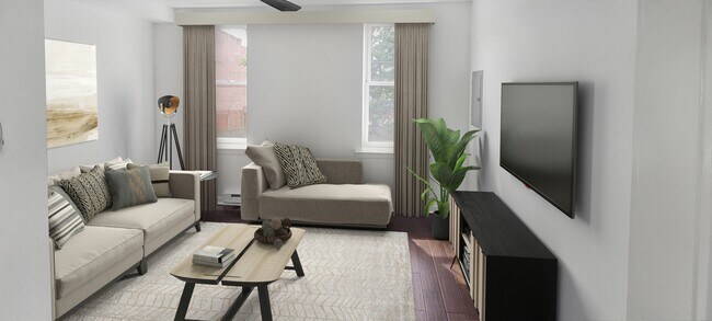 Living Room - 639 N 35th St