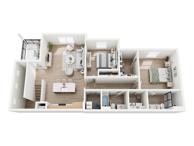 Floorplan - Bloom Rental Living