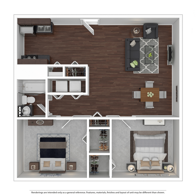 Floorplan - Mauna Loa Duplexes