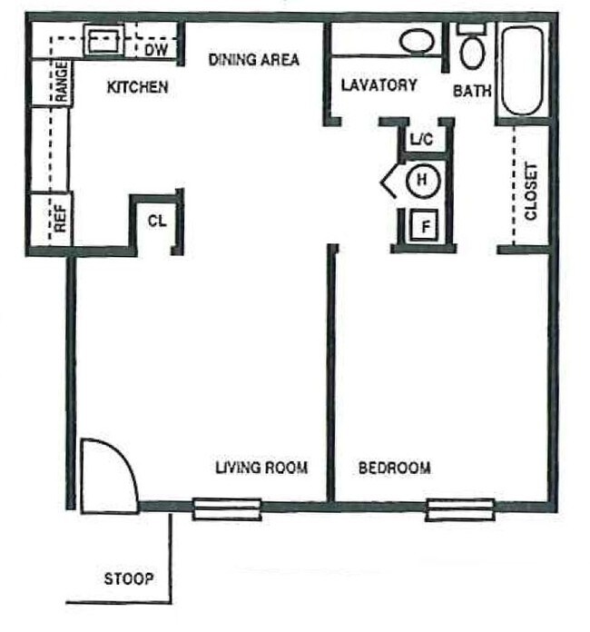 1BR/1BA - Parks At Utoy Creek
