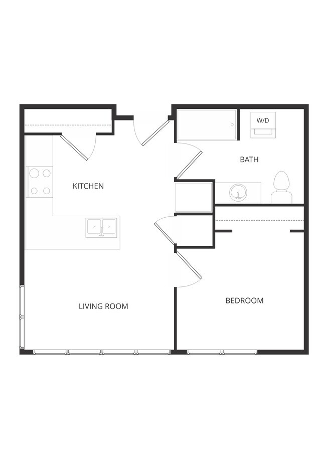 Frederick 1G 1x1 - Frederick Lofts