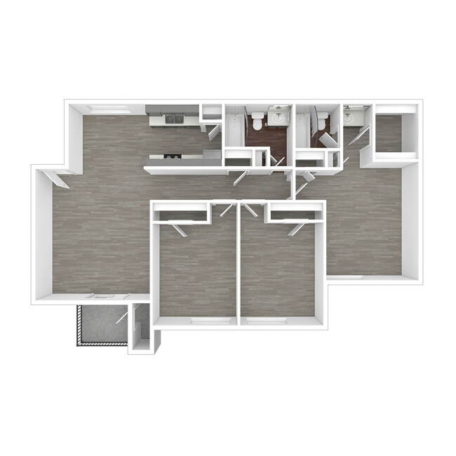 Floorplan - Southstead Apartments