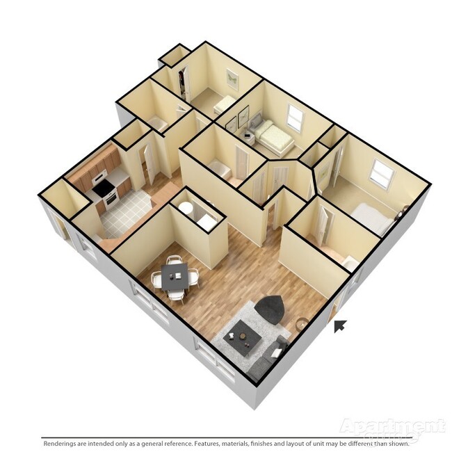 Floorplan - Fairways at Hunters Run