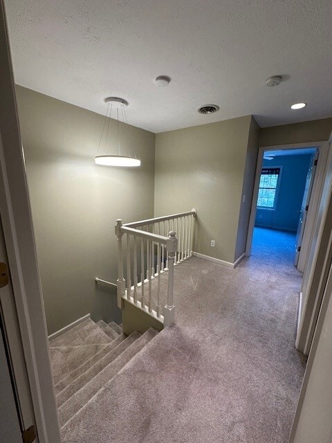 stairway outside bedrooms - 155 Sylvan Crest Dr