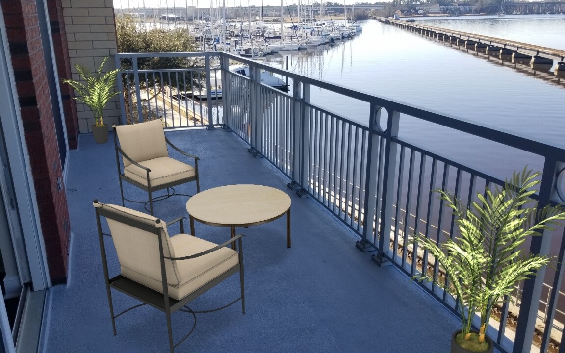 Spacious balcony for entertaining - 225 Sky Sail Blvd