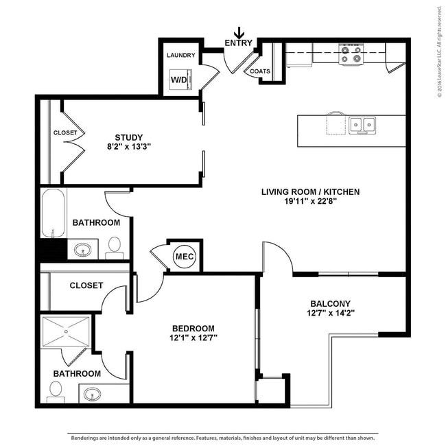Floorplan - The Deco