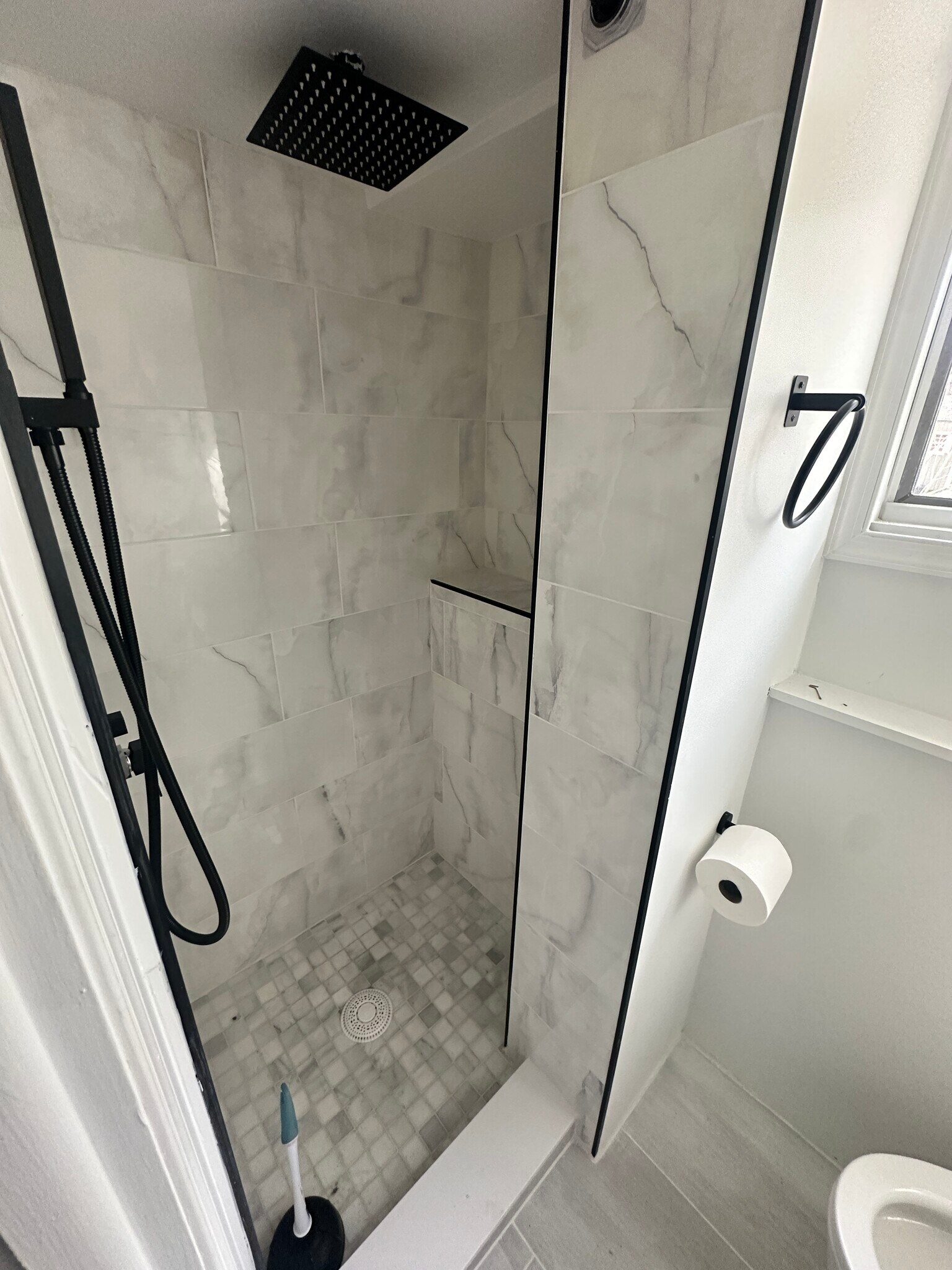 Downstairs bathroom shower - 182 Jenkins Ave