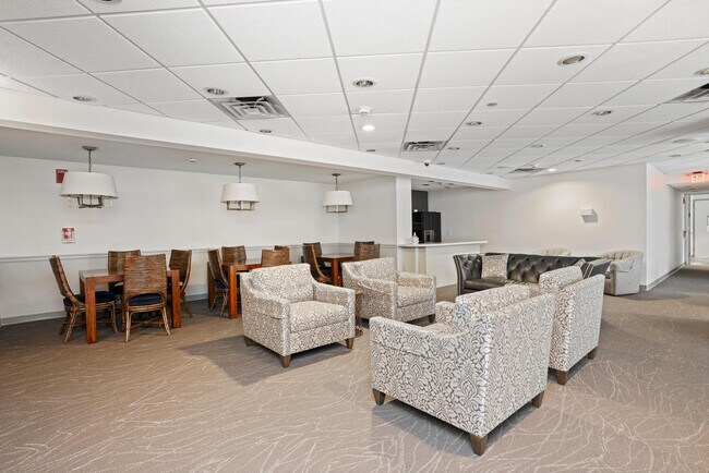 Club room. - 50 E Hartsdale Ave