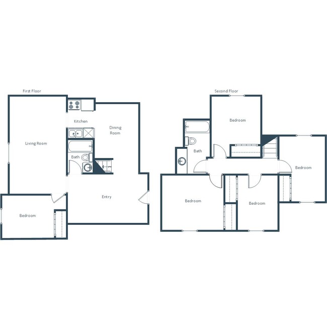 Floorplan - Townhomes at Mallard Creek