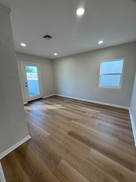 Bedroom 2 with backyard access - 6556 3rd Ave