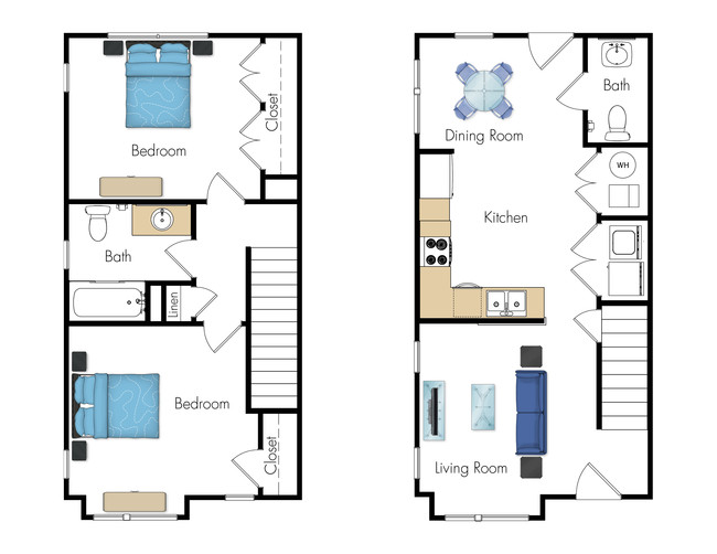 Floorplan - Legacy Pointe at Poindexter Apartments