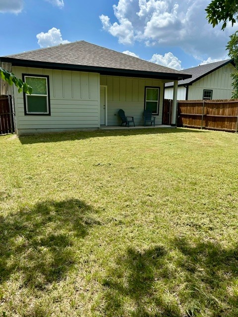 Back yard - 2211 Wellington St