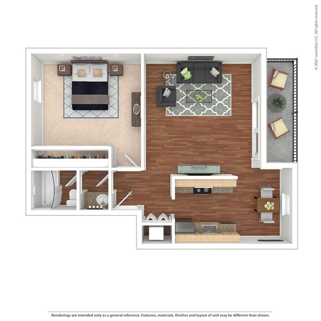 Floorplan - Pleasanton Glen Apartments