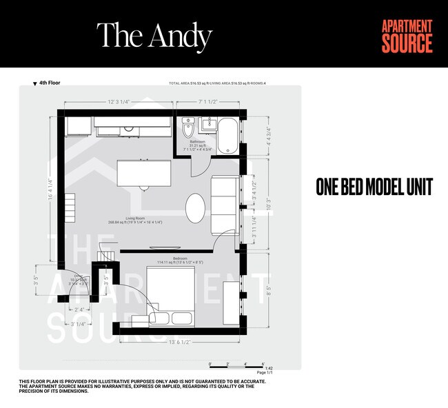 Floorplan - The Andy