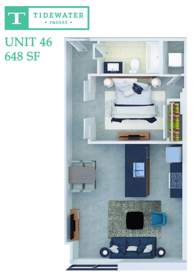 Floorplan - Tidewater Square