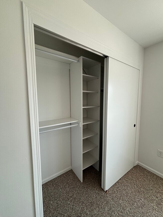 Closet with built in storage - 2218 Patrick Ln