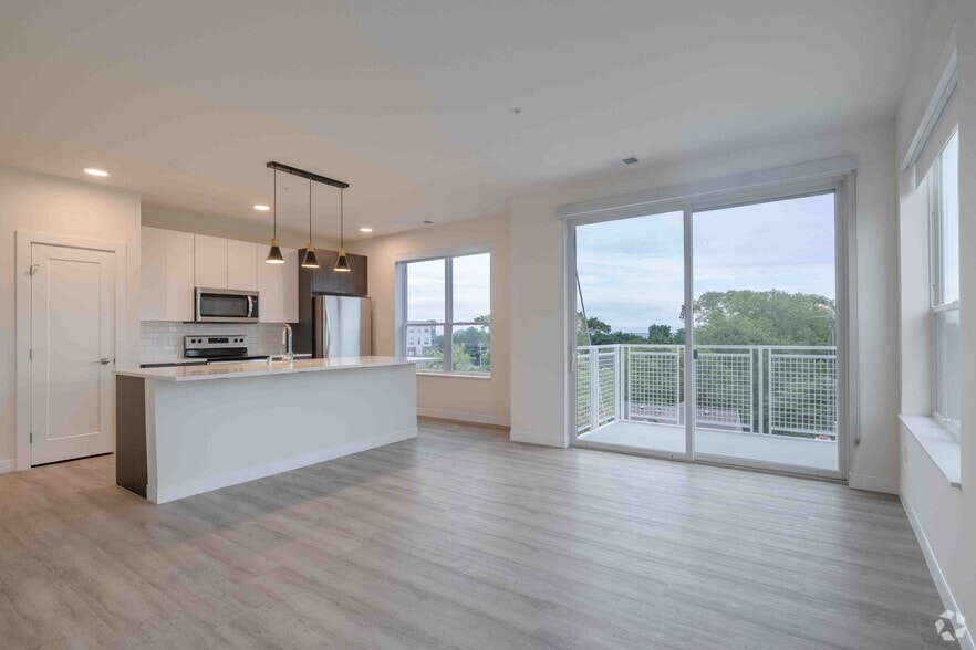 2BR, 2BA - 1090SF - Theater Terrace Apartments