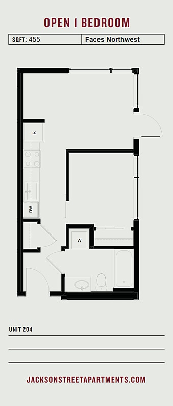 Floorplan - Jackson Street