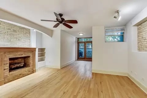 Living Room and Dining Room - 4733 N Malden St