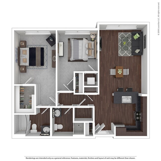 Floorplan - Studio 3807