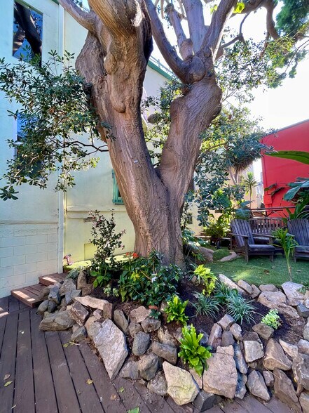 Shared courtyard with four other bungalows - 2918 Pacific Ave