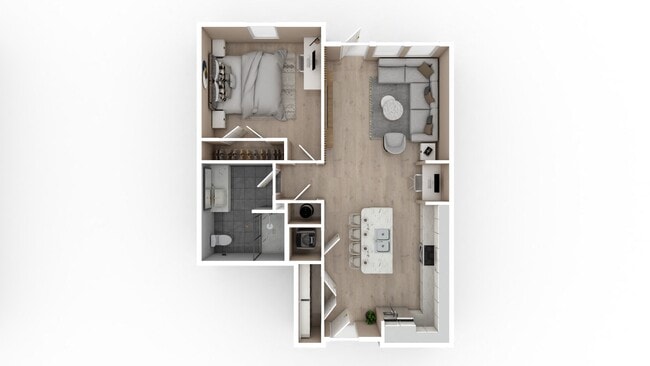 Floorplan - Saltaire Apartment Homes