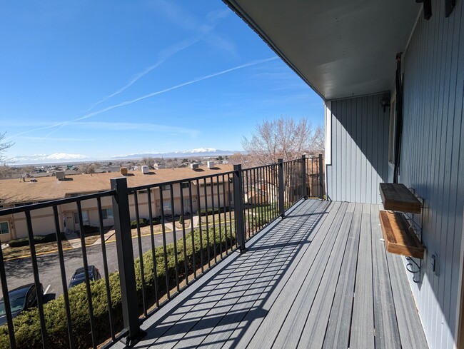 Deck and View - 1644 E 800 S