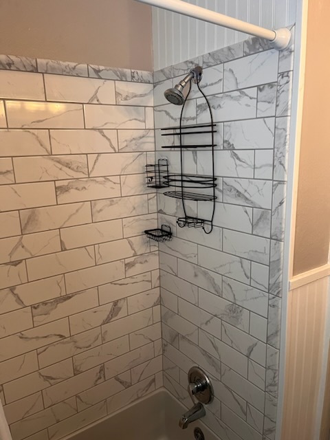 fancy tile shower - 127 E Park Ave