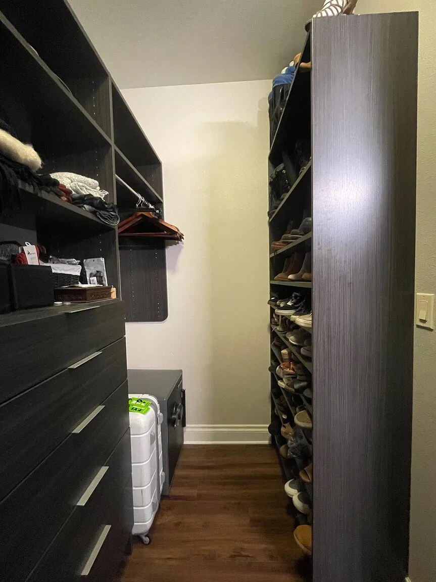 Custom built primary closet - 1700 N Emerson St
