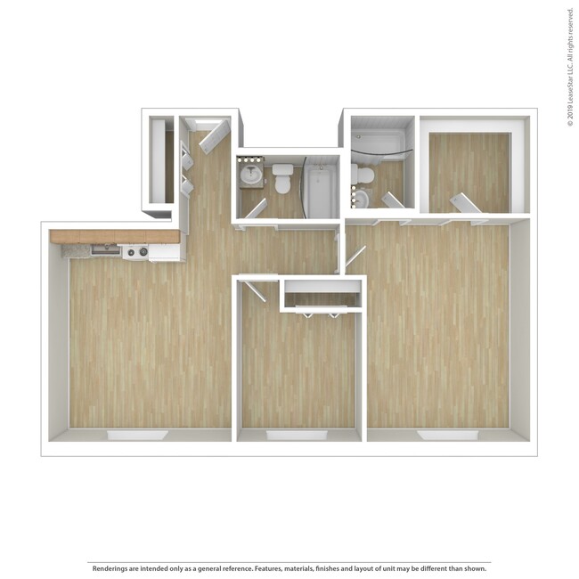 Floorplan - Museum Park Apartments