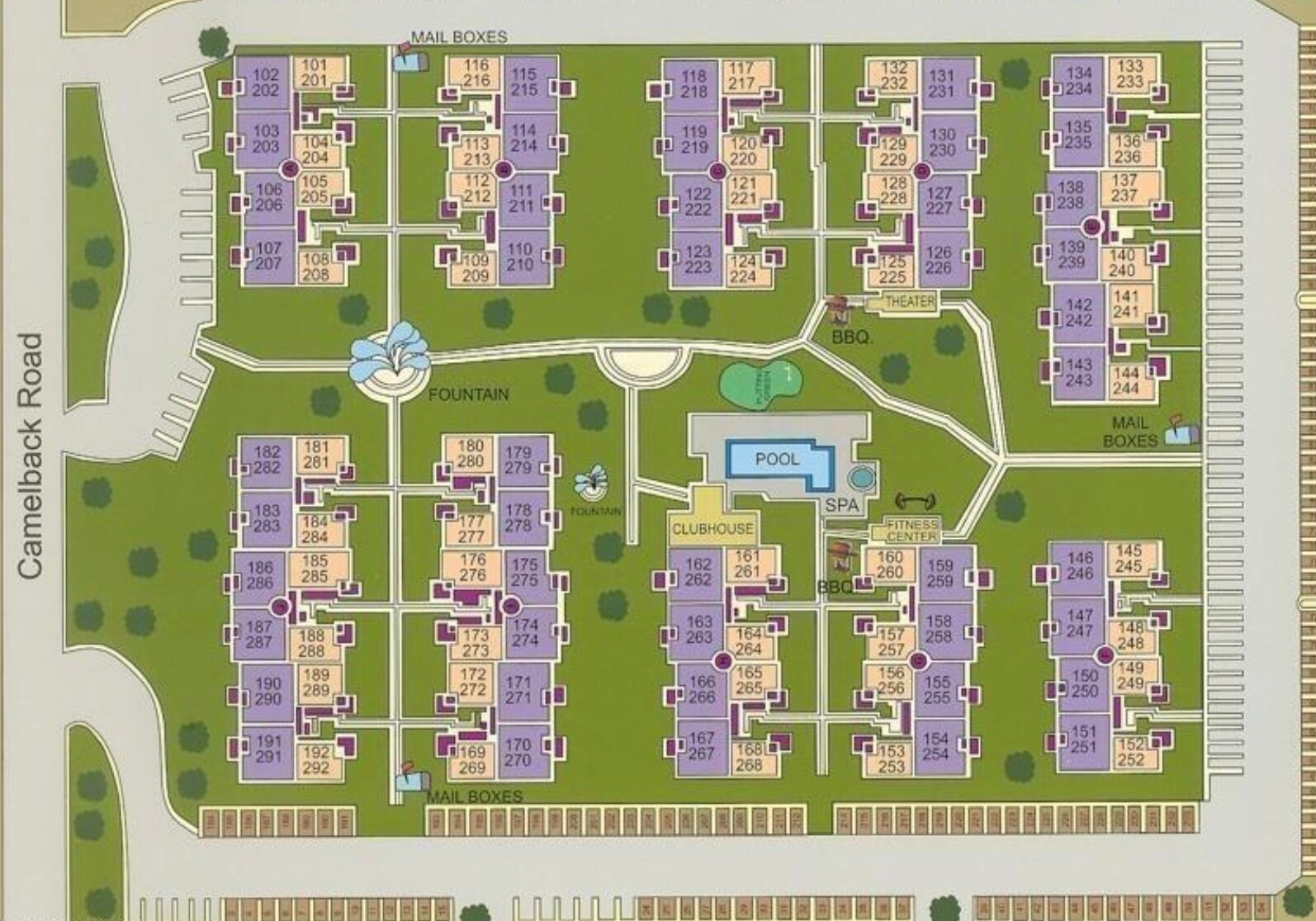 Community map - 3825 E Camelback Rd