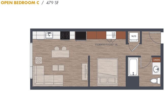 Floorplan - Metroline Flats