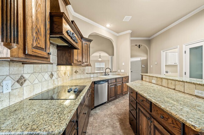 Kitchen Range, island and cabinets - 6405 93rd St