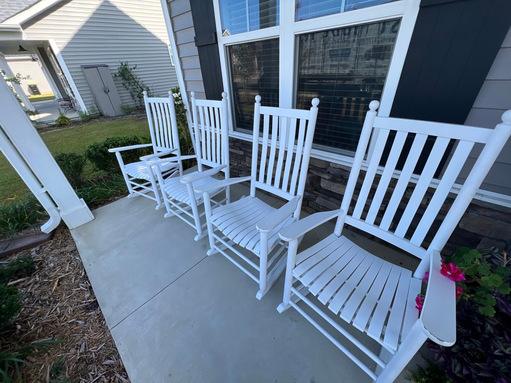 Rocking chair front porch - 1230 Big Field Dr
