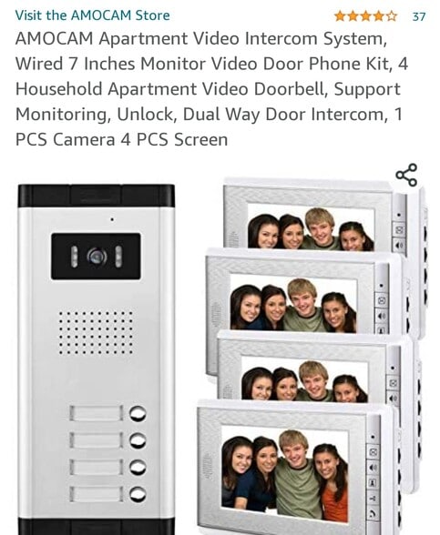 Video doorbell - 619 N Menard Ave