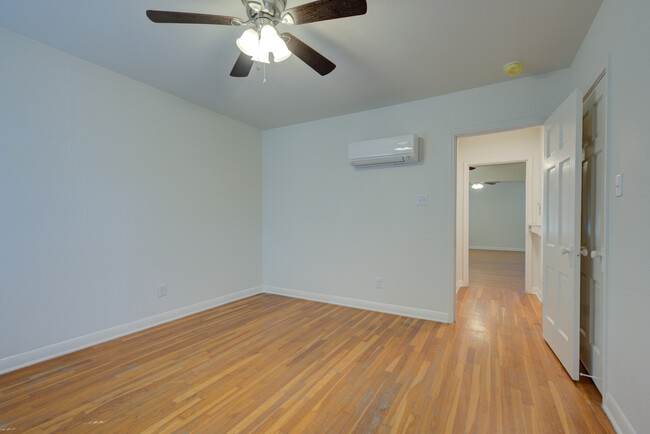 Modest bedroom with a top of the line a/c - 338 Army Blvd