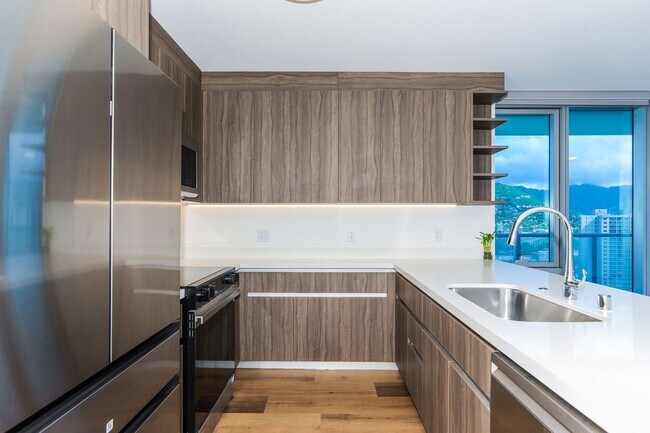 Building Photo - The Park on Keeaumoku - largest 2-bedroom residence offering 1,074 square feet of interior living...