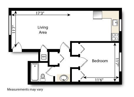 Floorplan - Botanic Place Apartments